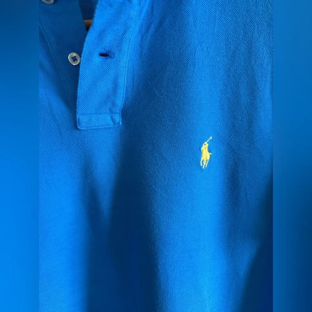 Polo Ralph Lauren Men’s Classic Fit Polo Shirt Turquoise Ocean Blue size Large